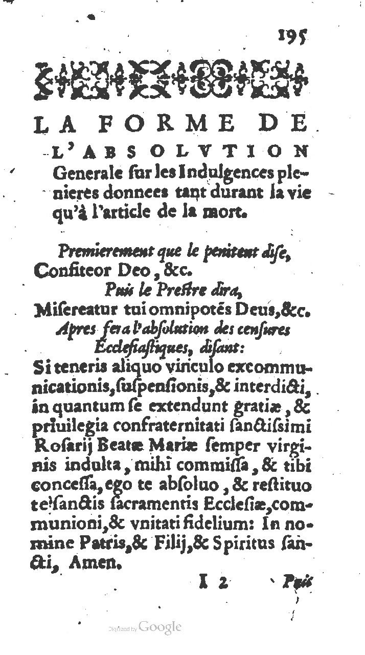 1609 - Jean Bogart - Grand Trésor des pardons et indulgences - UGent