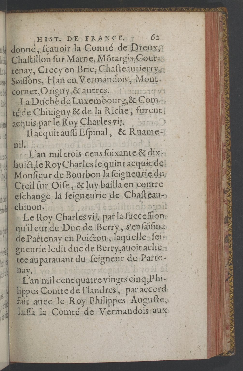 1603 - Galiot Corrozet - Trésor des histoires de France - BnF Tolbiac