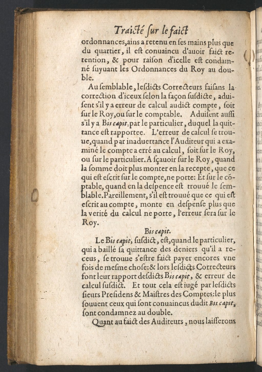 1599 - Claude de Monstr’oeil et Jean Richer - Trésor des instructions des finances - BnF