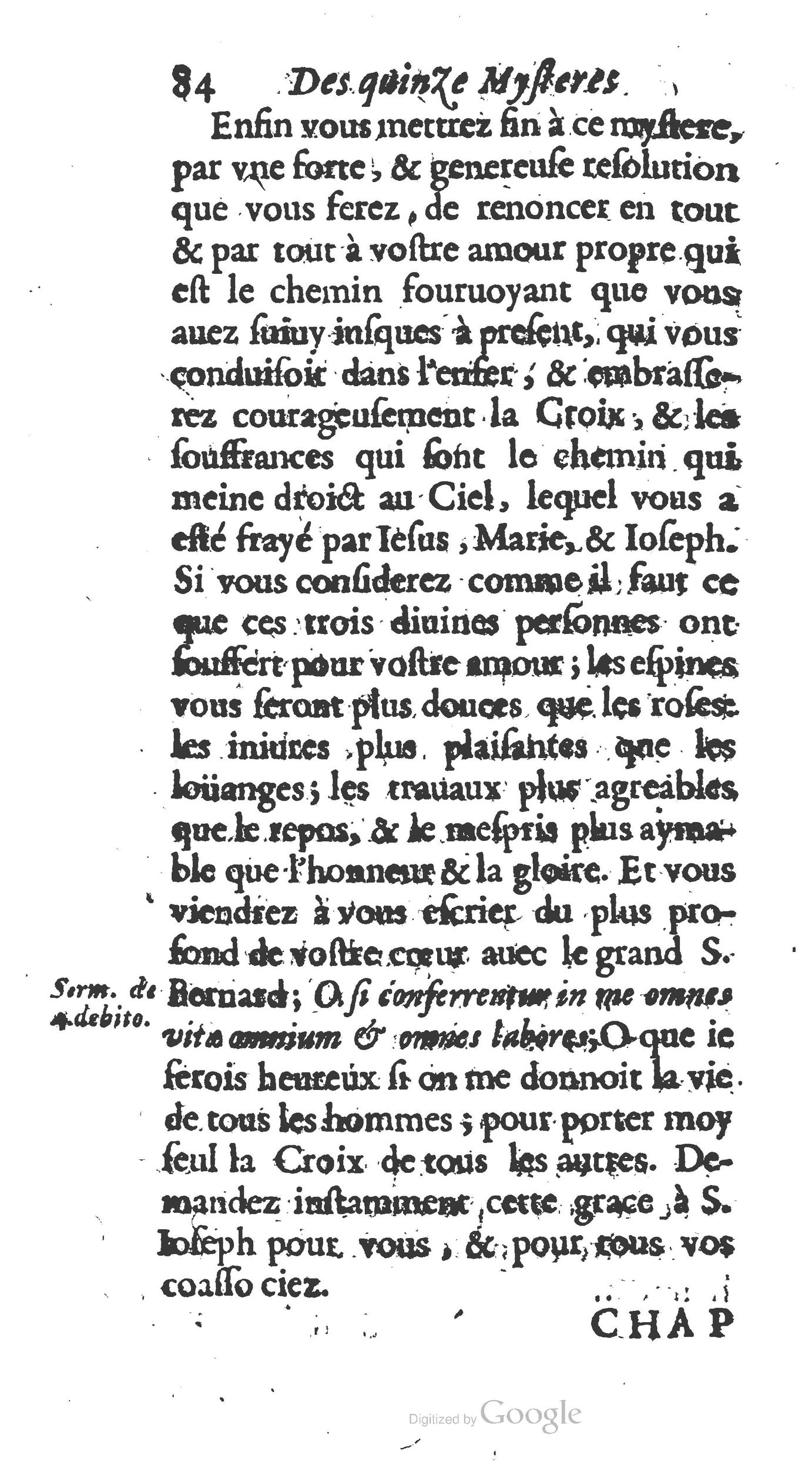 1654 - Antoine Jullieron - Trésor inestimable de Saint-Joseph - BM Lyon