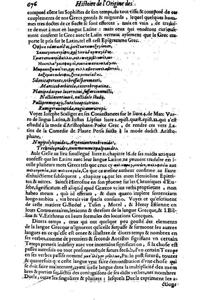 1613 - Matthieu Berjon - Trésor de l’histoire des langues de cet univers - BM Lyon