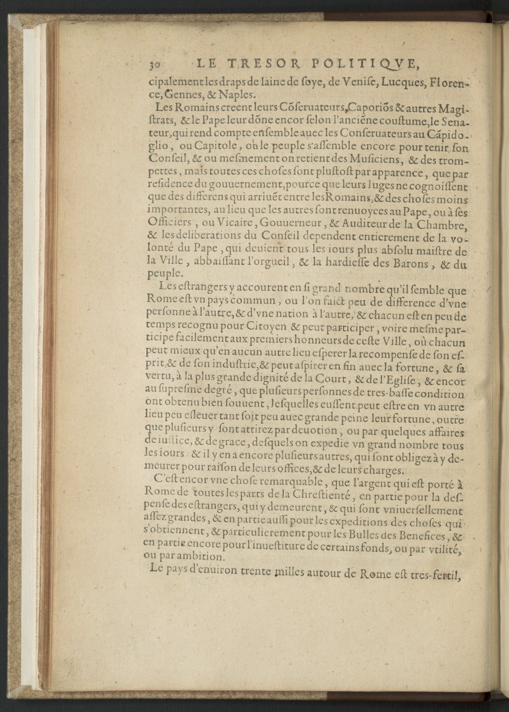 1608 - Nicolas Du Fossé - Trésor politique - BnF Tolbiac