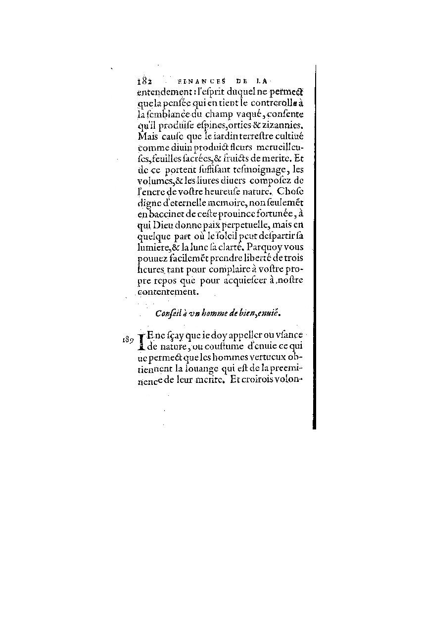 1572 - Nicolas Du Chemin - Finances et Trésor de la plume française - BM Lyon