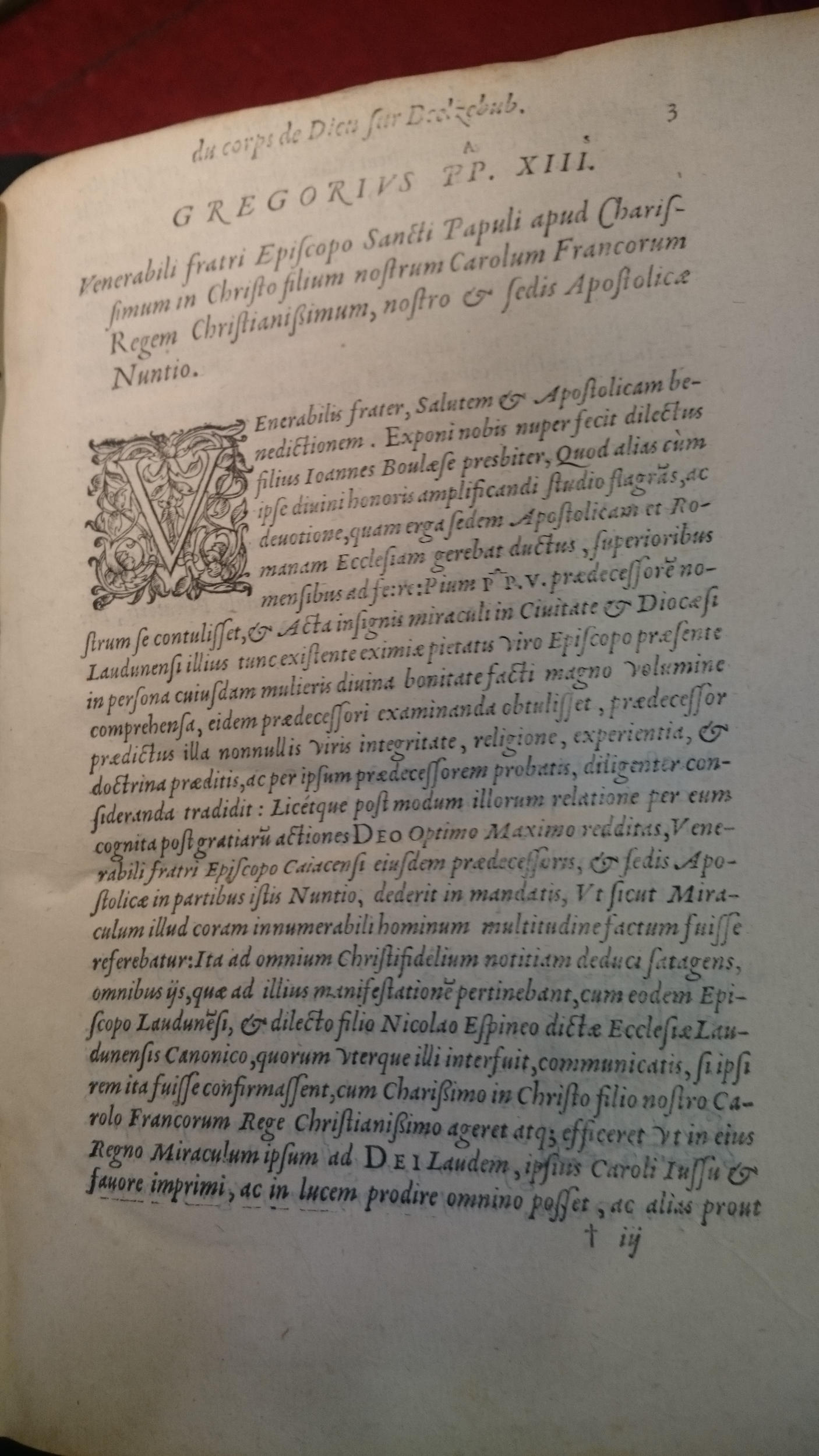 1578 - Nicolas Chesneau - Trésor et entière histoire de la triomphante victoire du corps de Dieu sur l’esprit malin - BM Amiens