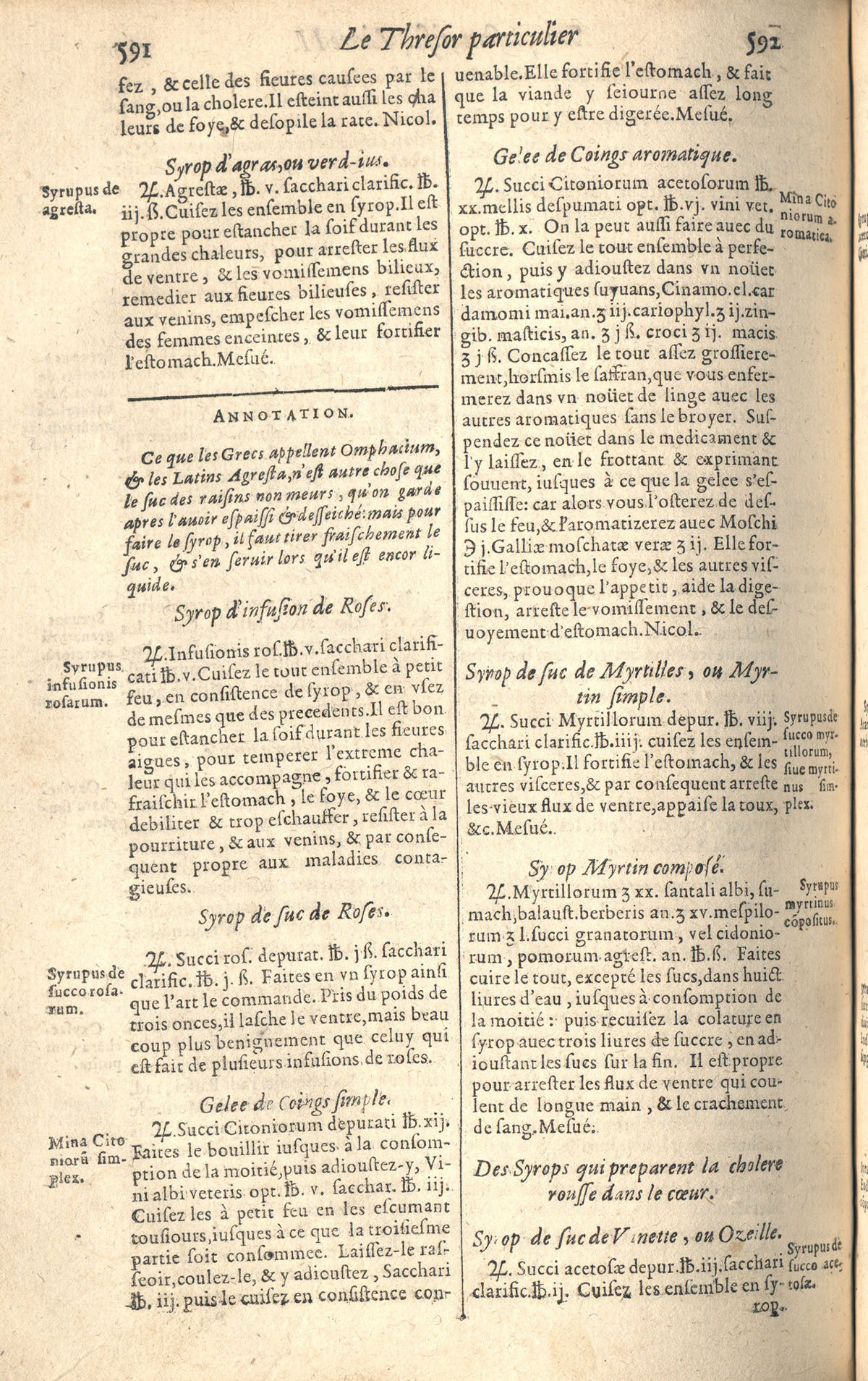 1610 - Étienne Gamonet - Grand Trésor ou dispensaire - CESR Tours