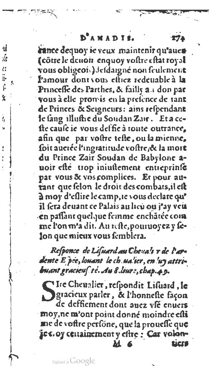 1572 - Jan van Waesberghe - Trésor des Amadis - BNC Rome