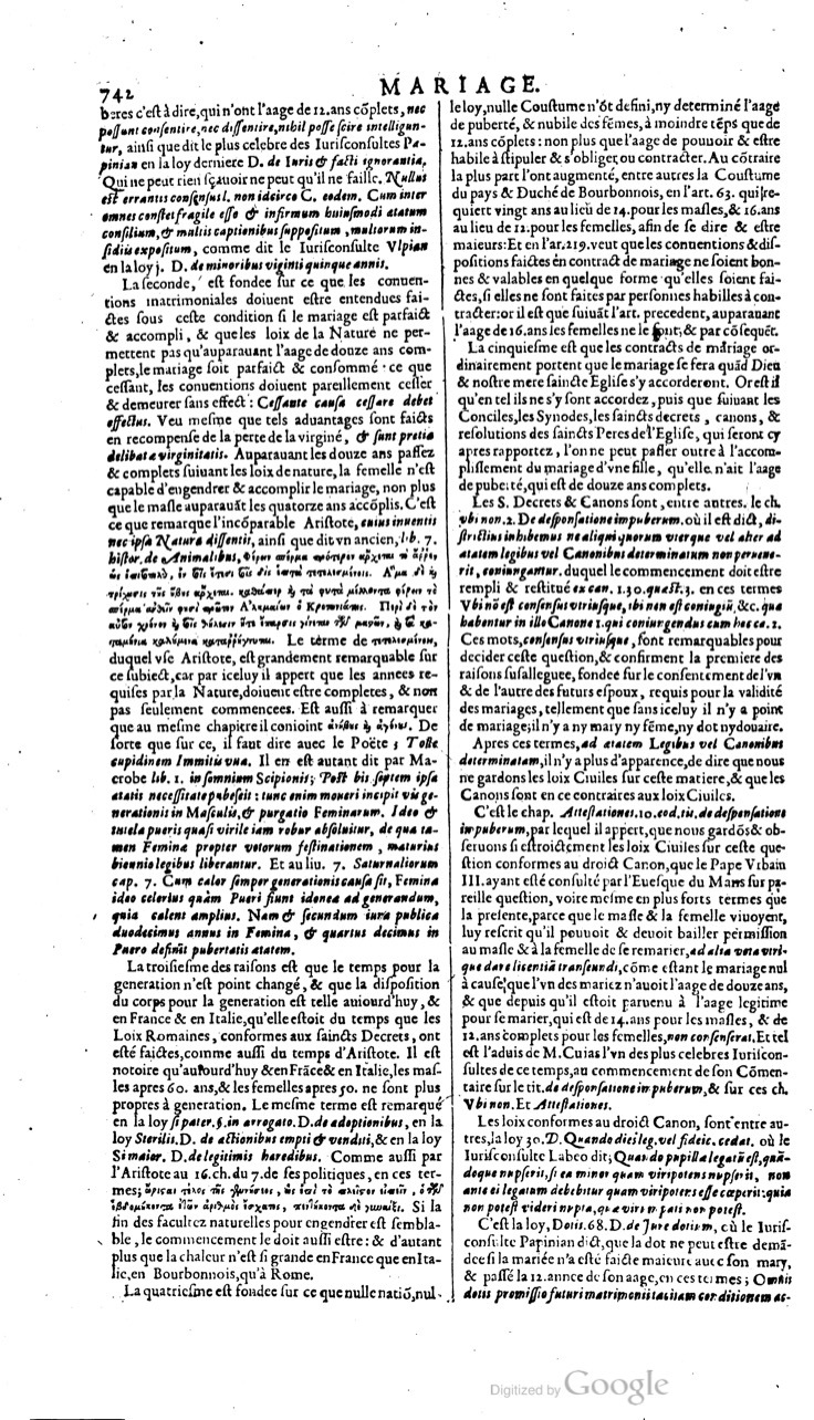 1629 - Veuve Nicolas Buon - Trésor du droit français (21754 T. 2) - BM Lyon