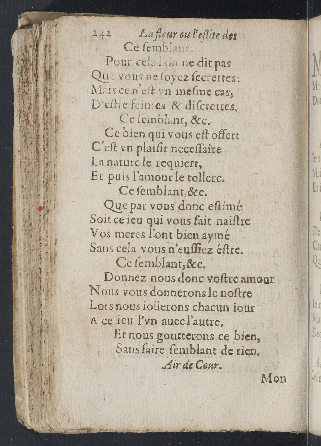 1607 - Pierre Brossart - Trésor des trésors - BnF