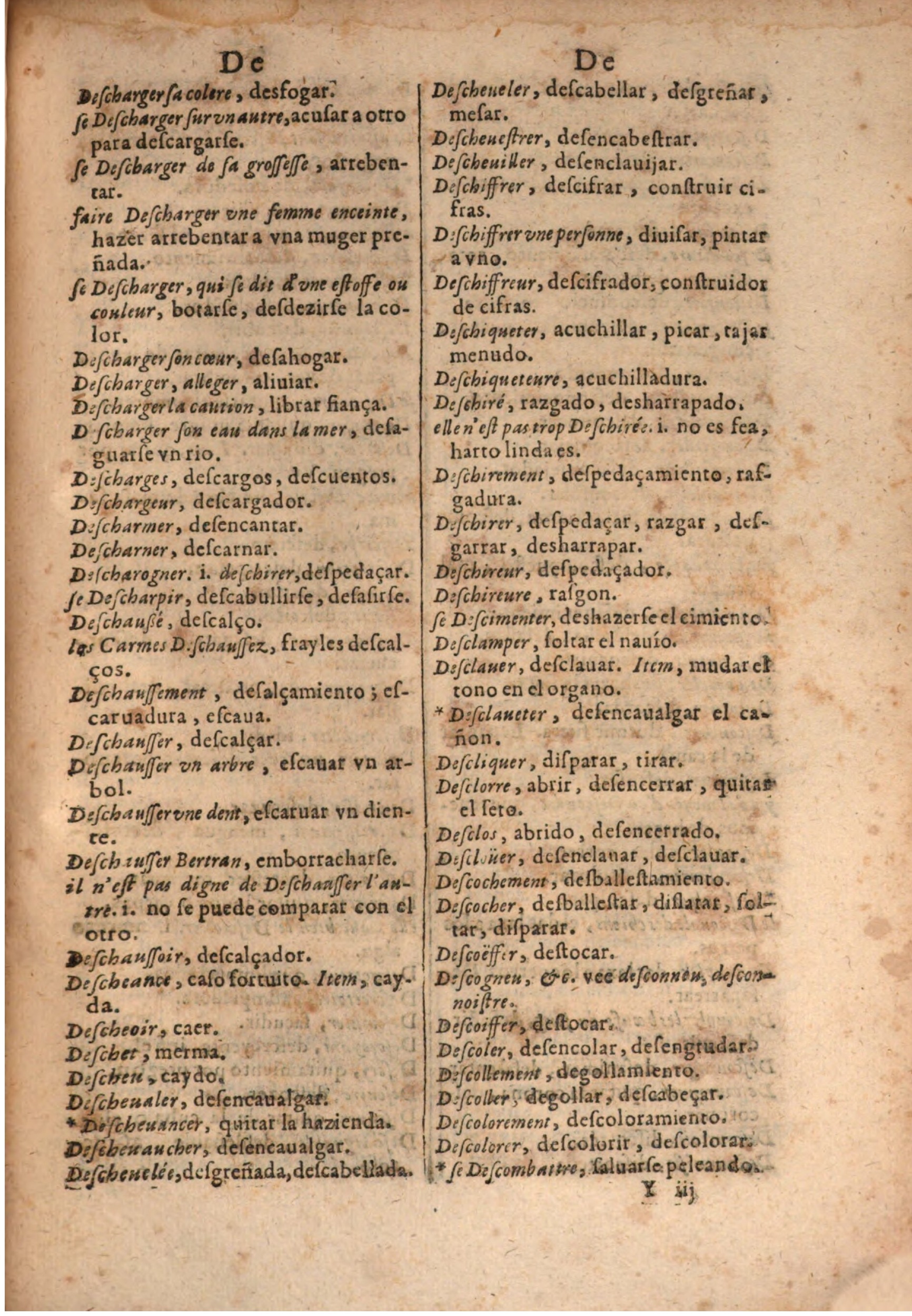 1645 - A. de Sommaville et A. Courbé - Trésor des deux langues espagnole et française (Seconde partie) - BSB Munich