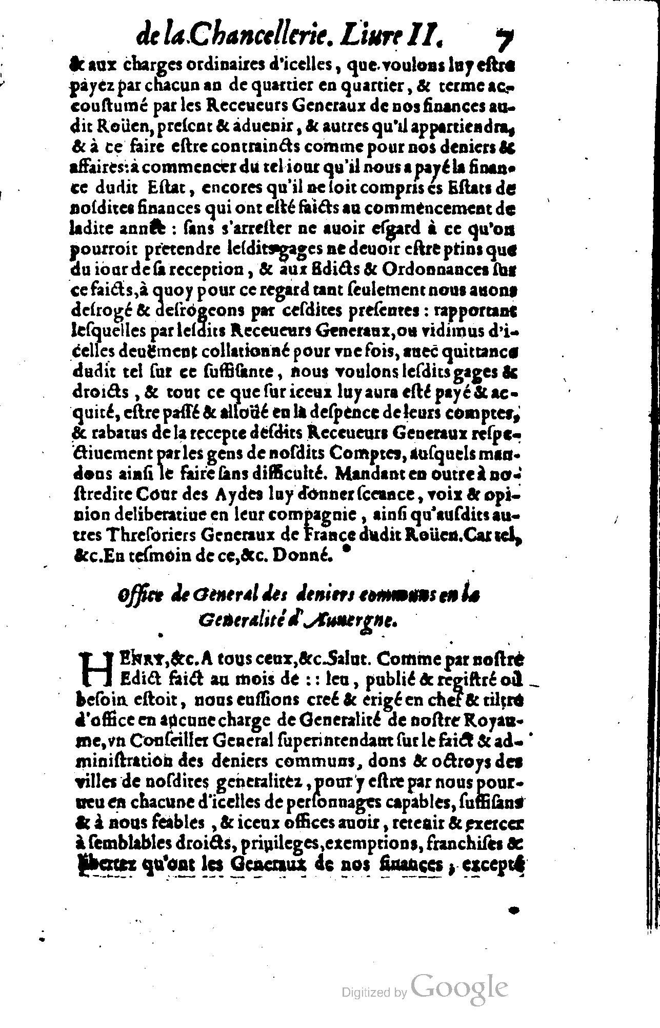 1614 - Jean Richer - Trésor du nouveau style et protocole de la chancellerie de France - BSB Munich