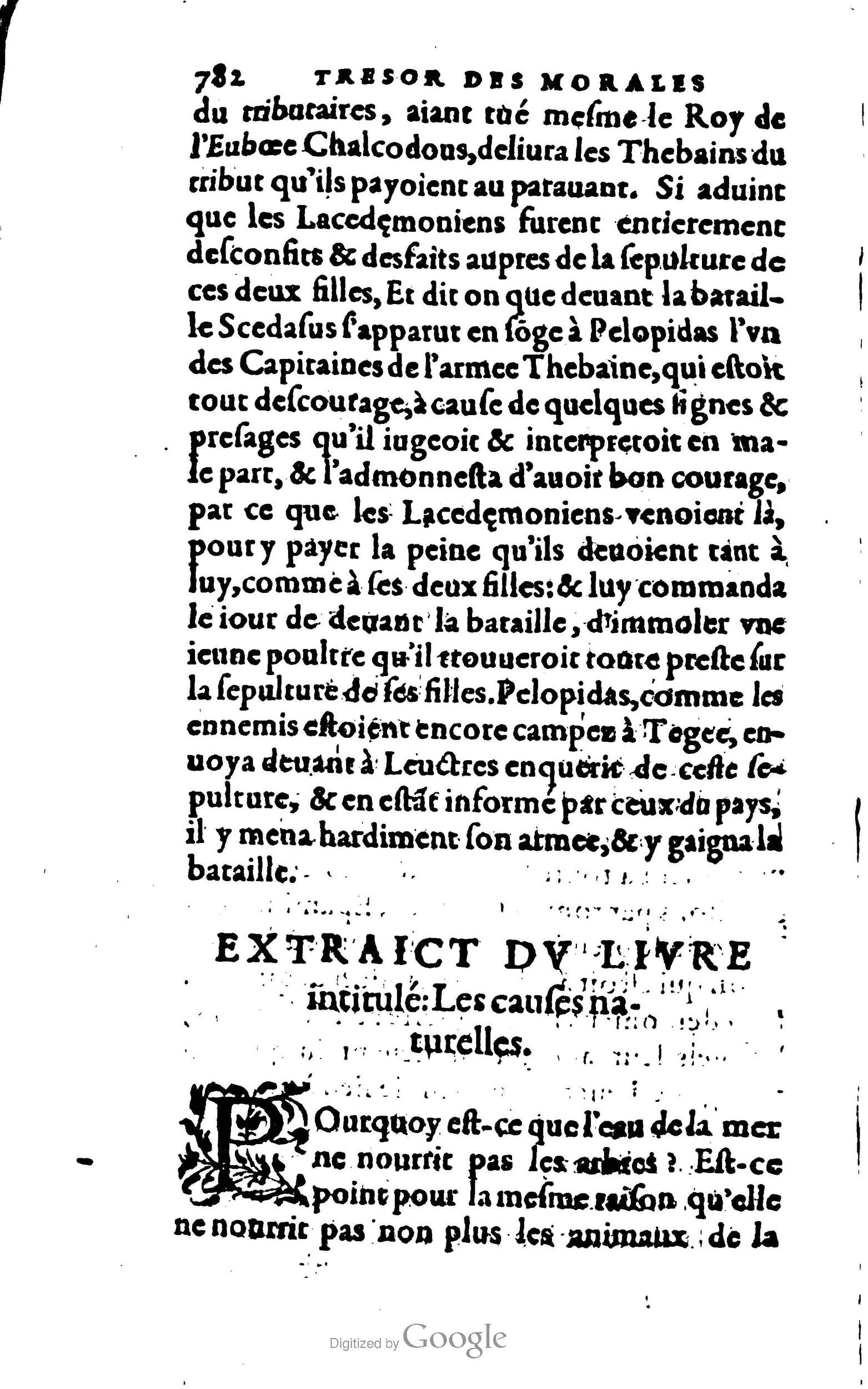 1578 - Jean Poupy - Trésor des morales de Plutarque - BSB Munich