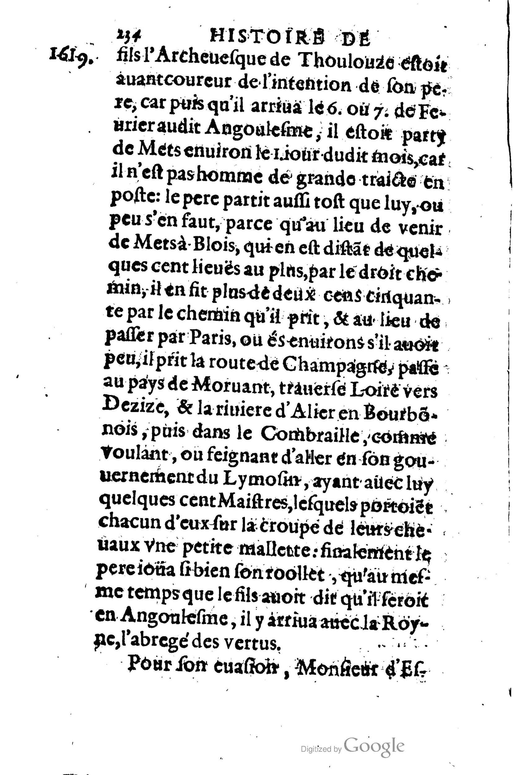1623 - Joseph Bouillerot - Trésor de l’histoire générale de notre temps - BM Lyon