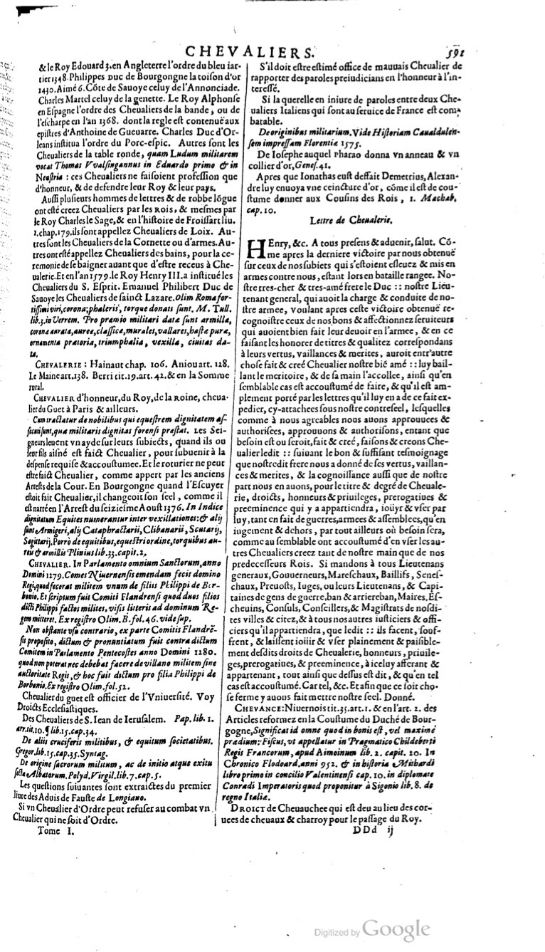 1629 - Veuve Nicolas Buon - Trésor du droit français (29620 T. 1) - BM Lyon