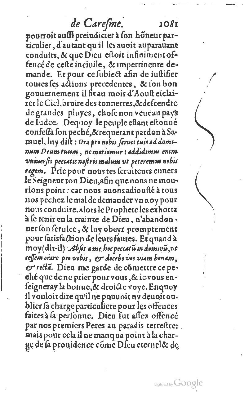 1607 - Nicolas Du Fossé - Trésor quadragésimal - T 01 - BM Lyon