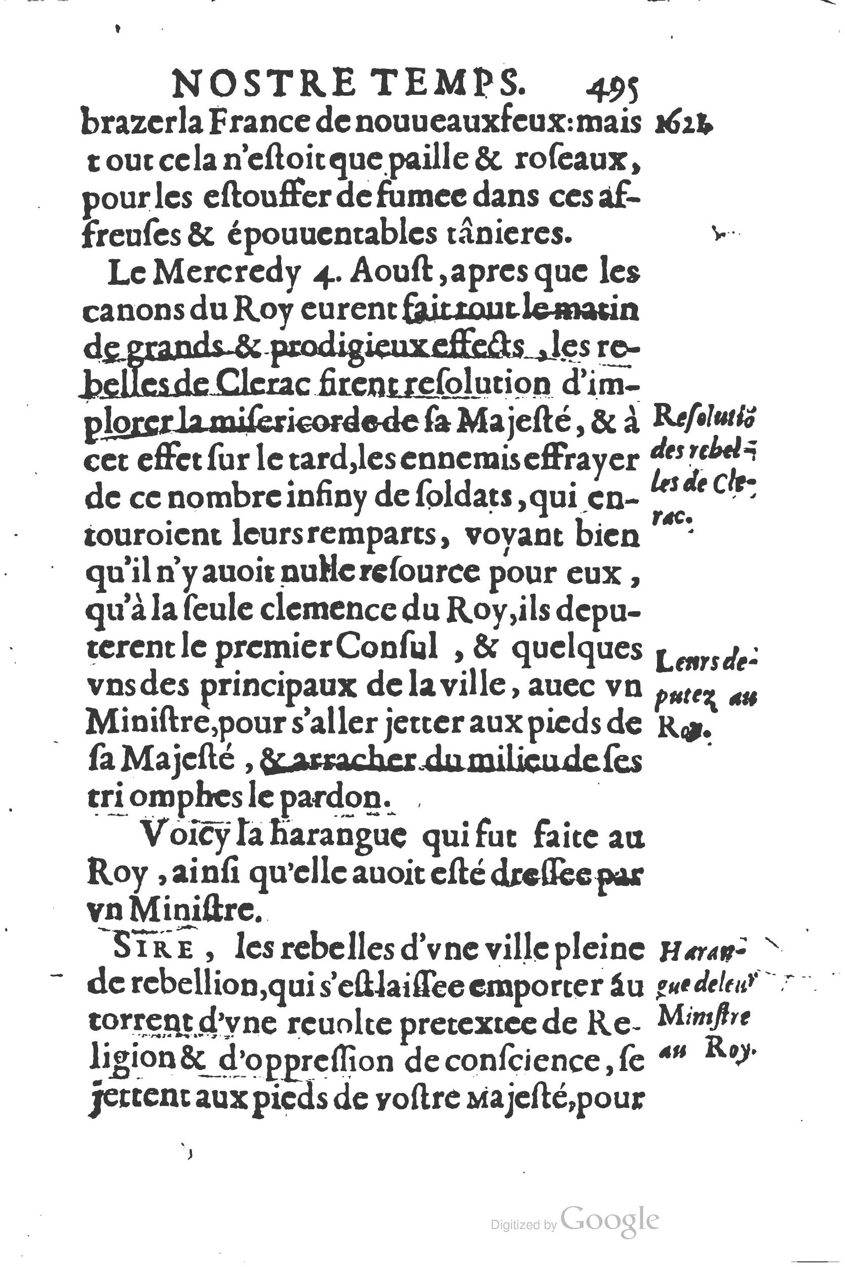 1626 - Joseph Bouillerot - Trésor de l’histoire générale de notre temps - BSB Munich