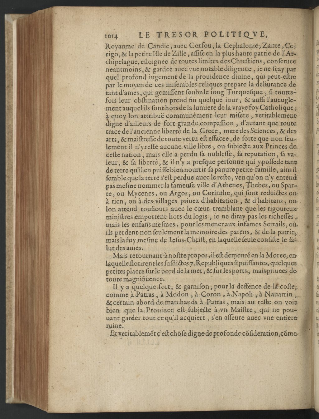 1608 - Nicolas Du Fossé - Trésor politique - BnF Tolbiac