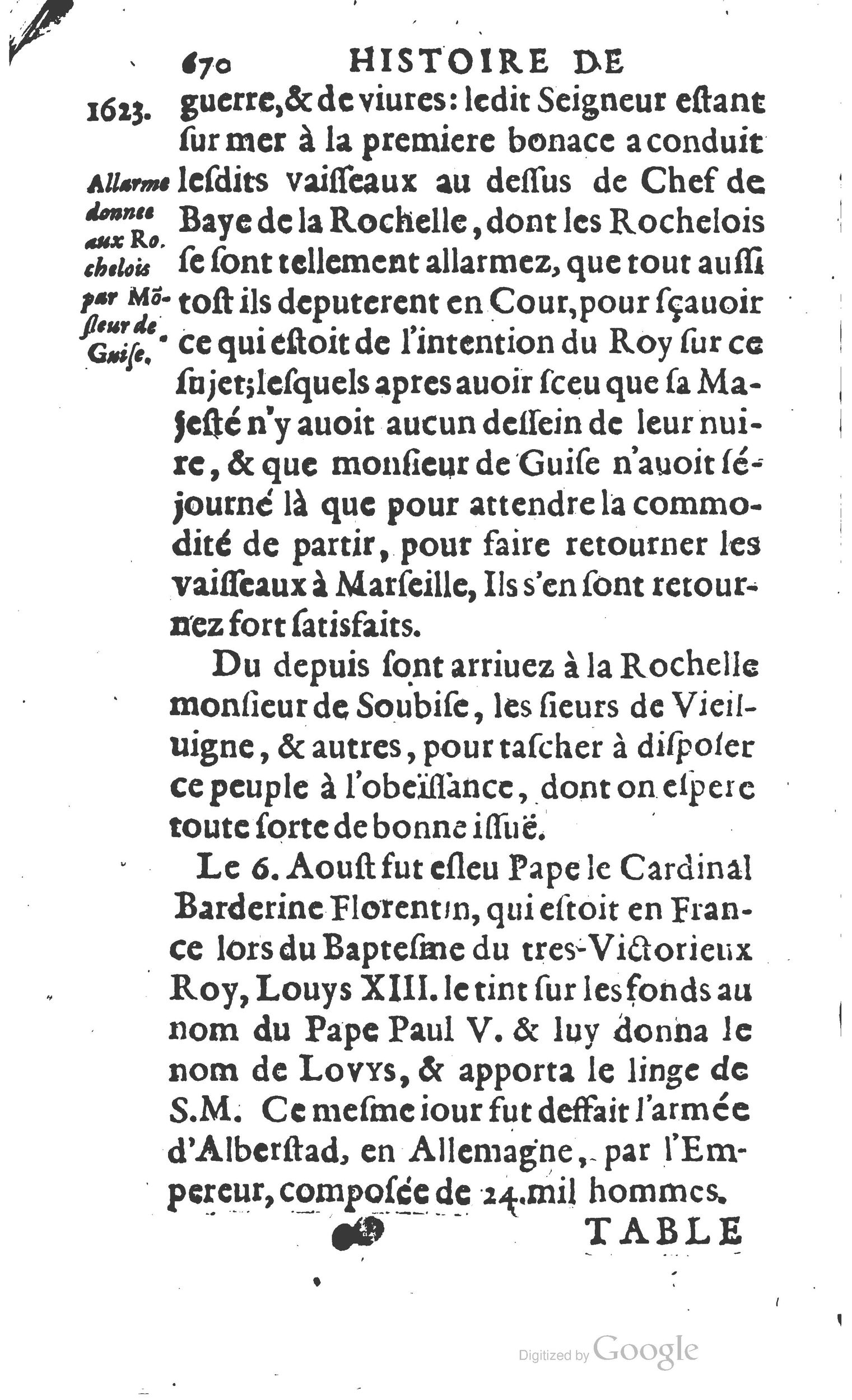 1624 - Joseph Bouillerot - Trésor de l’histoire générale de notre temps - BM Lyon