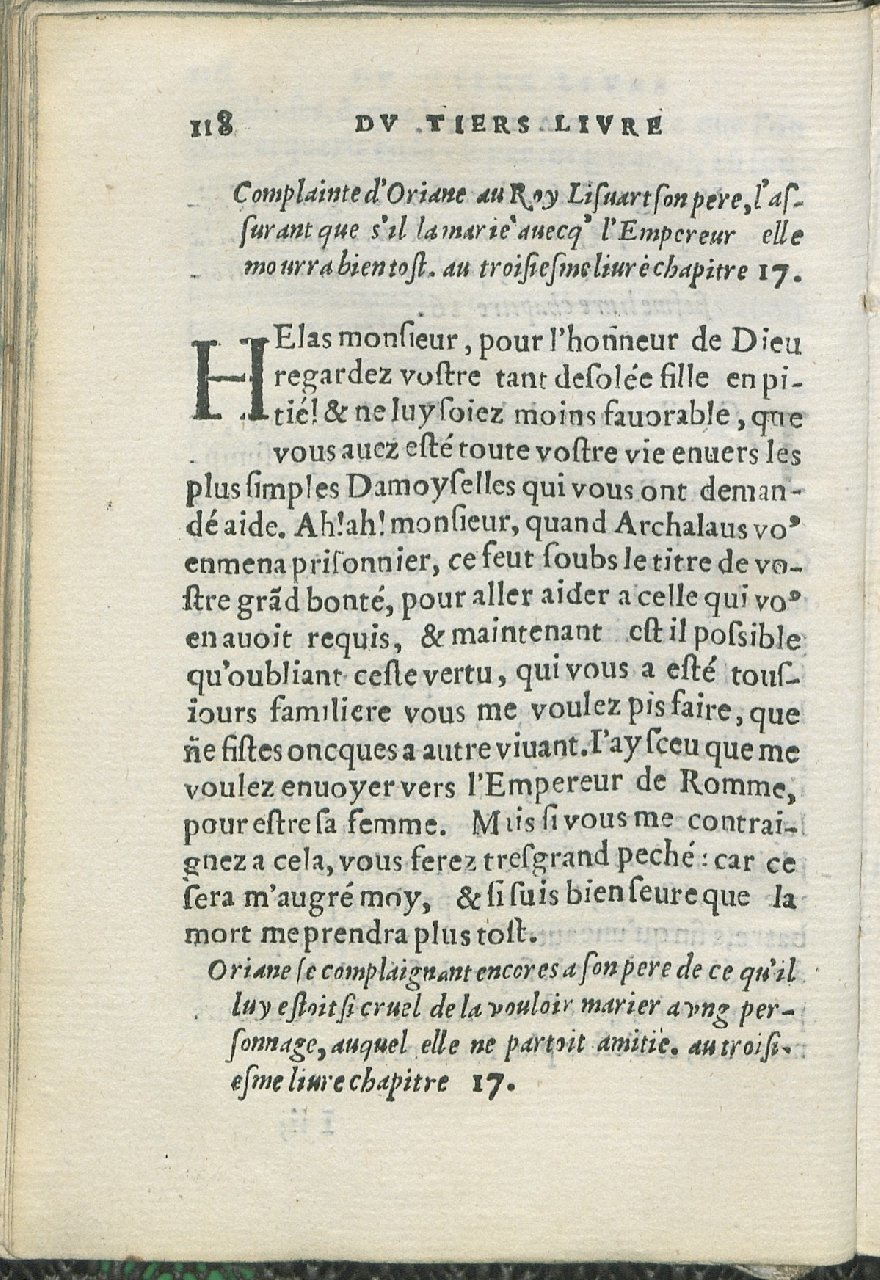 1559 - Pierre Regnard - Trésor des Amadis - Det KLG Copenhague