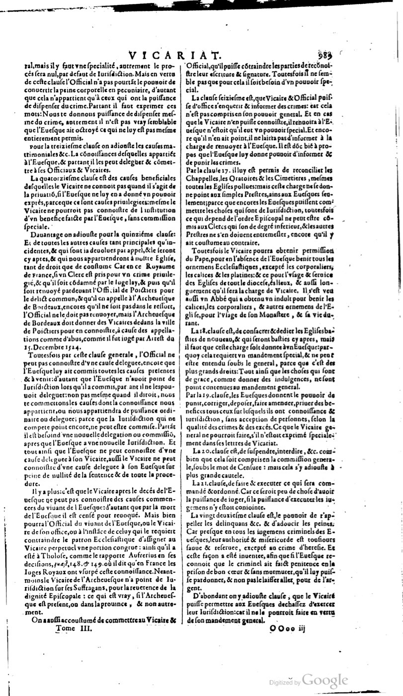 1629 - Veuve Nicolas Buon - Trésor du droit français (21754 T. 3) - BM Lyon