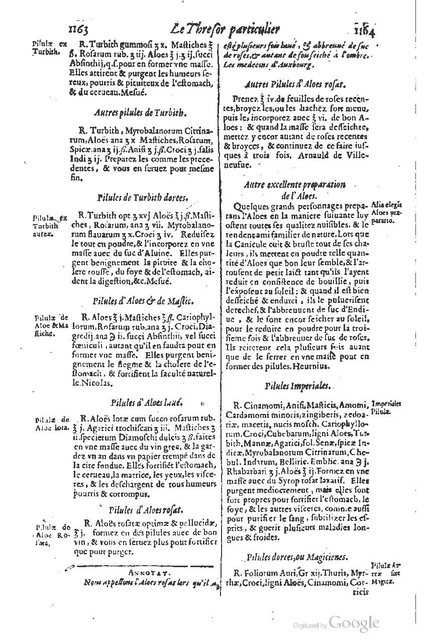 1616 - Étienne Gamonet - Grand trésor ou dispensaire - BSB Munich