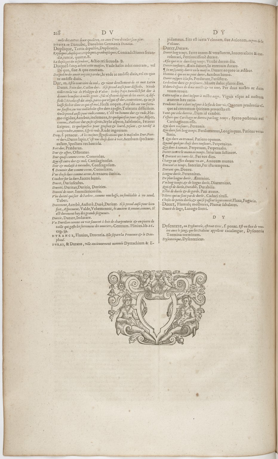 1606 - David Douceur - Trésor de la langue française - BnF