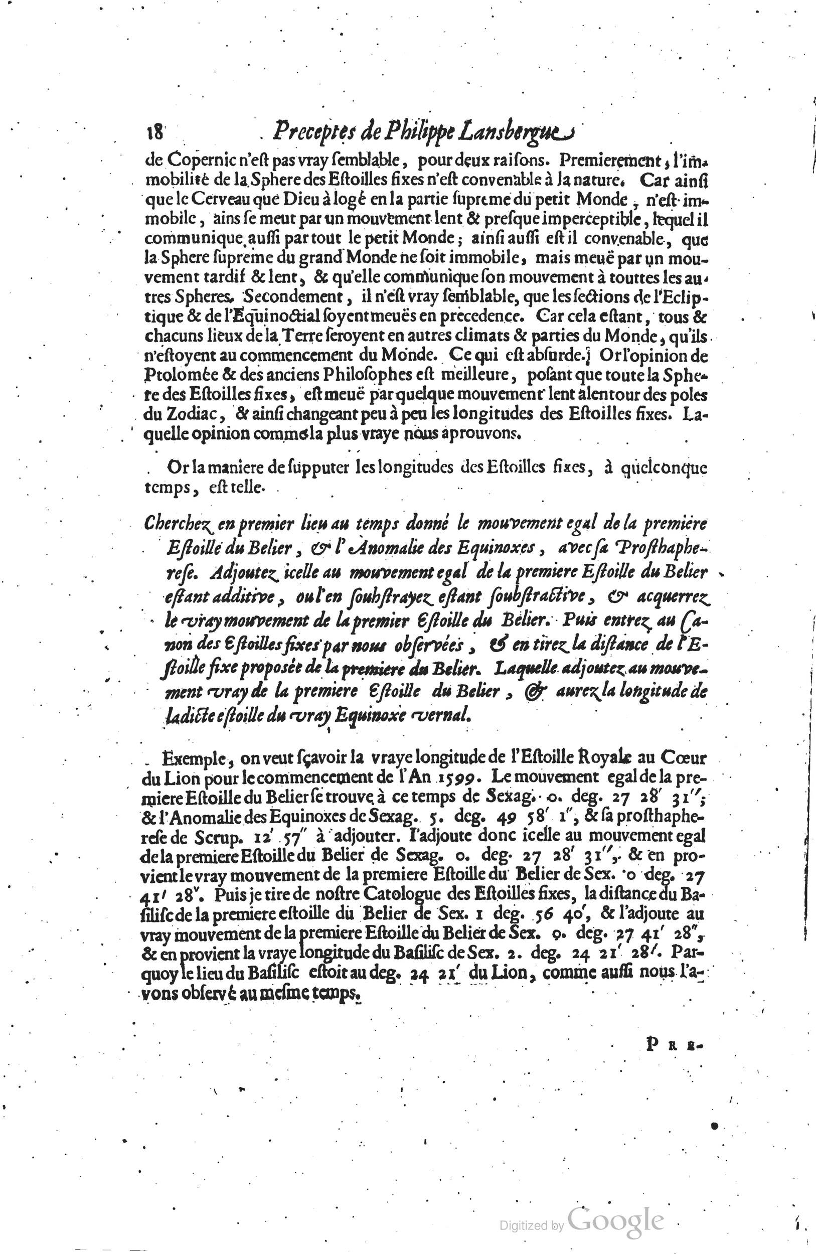 1634 - Zacharie Roman - Les Tables perpétuelles - Universiteit Leiden
