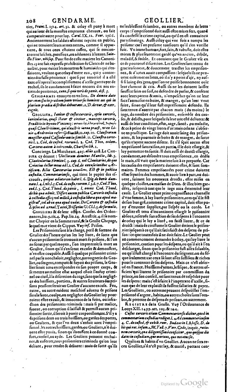 1629 - Veuve Nicolas Buon - Trésor du droit français (29620 T. 2) - BM Lyon