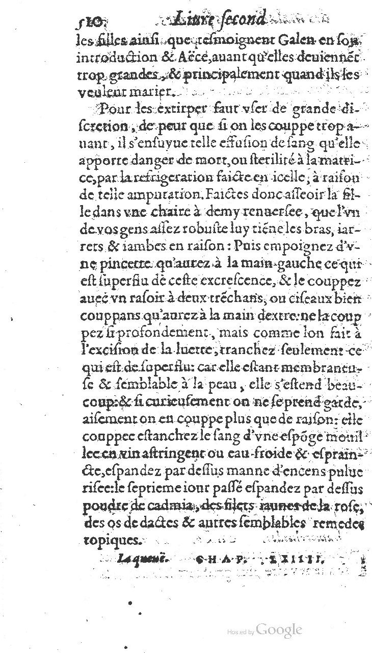 1585 - Jacques du Puis - Trésor des remèdes secrets pour les maladies des femmes - BnF