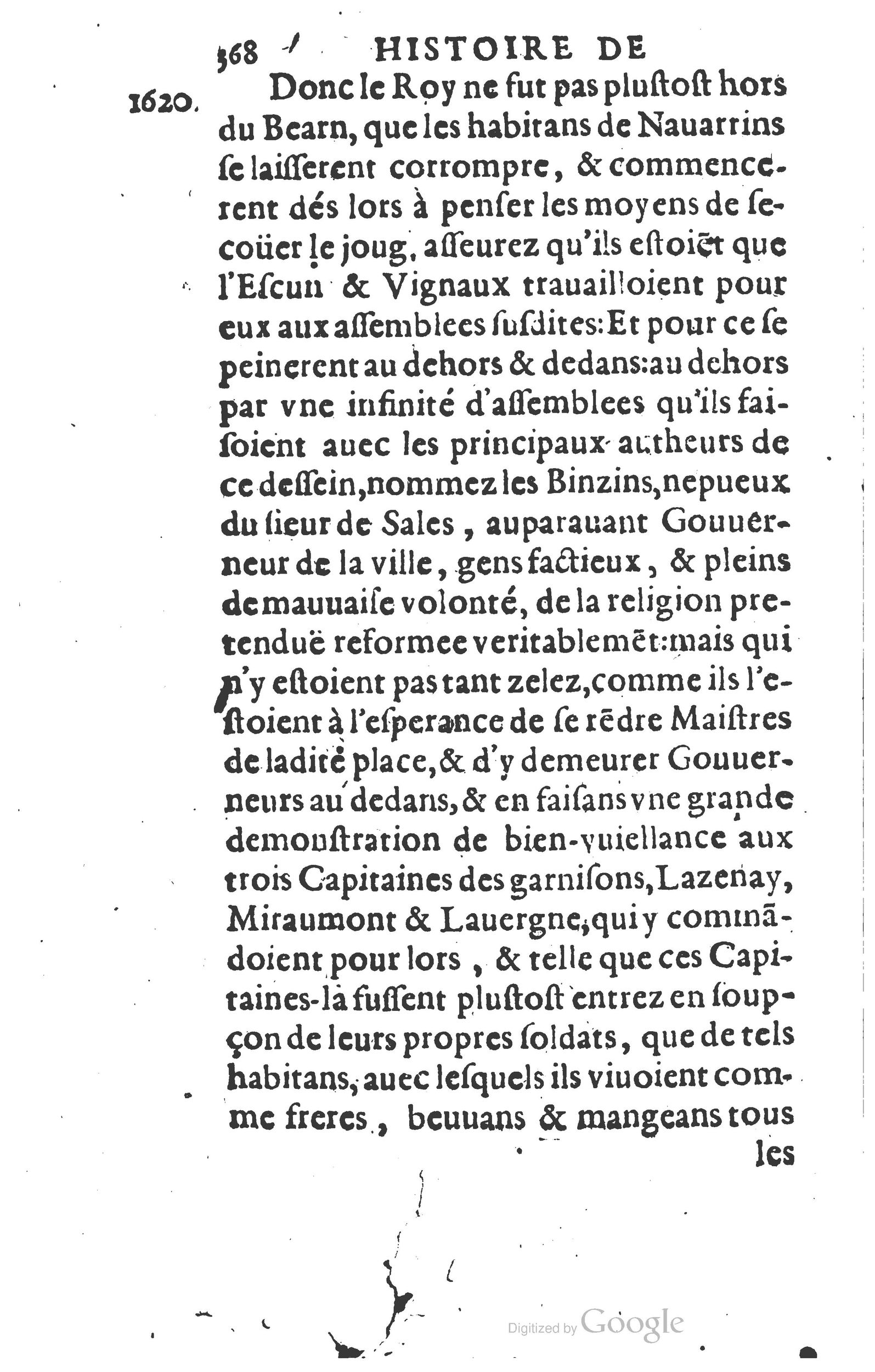1624 - Joseph Bouillerot - Trésor de l’histoire générale de notre temps - BM Lyon 1624 - Joseph Bouillerot - Trésor de l’histoire générale de notre temps - BM Lyon