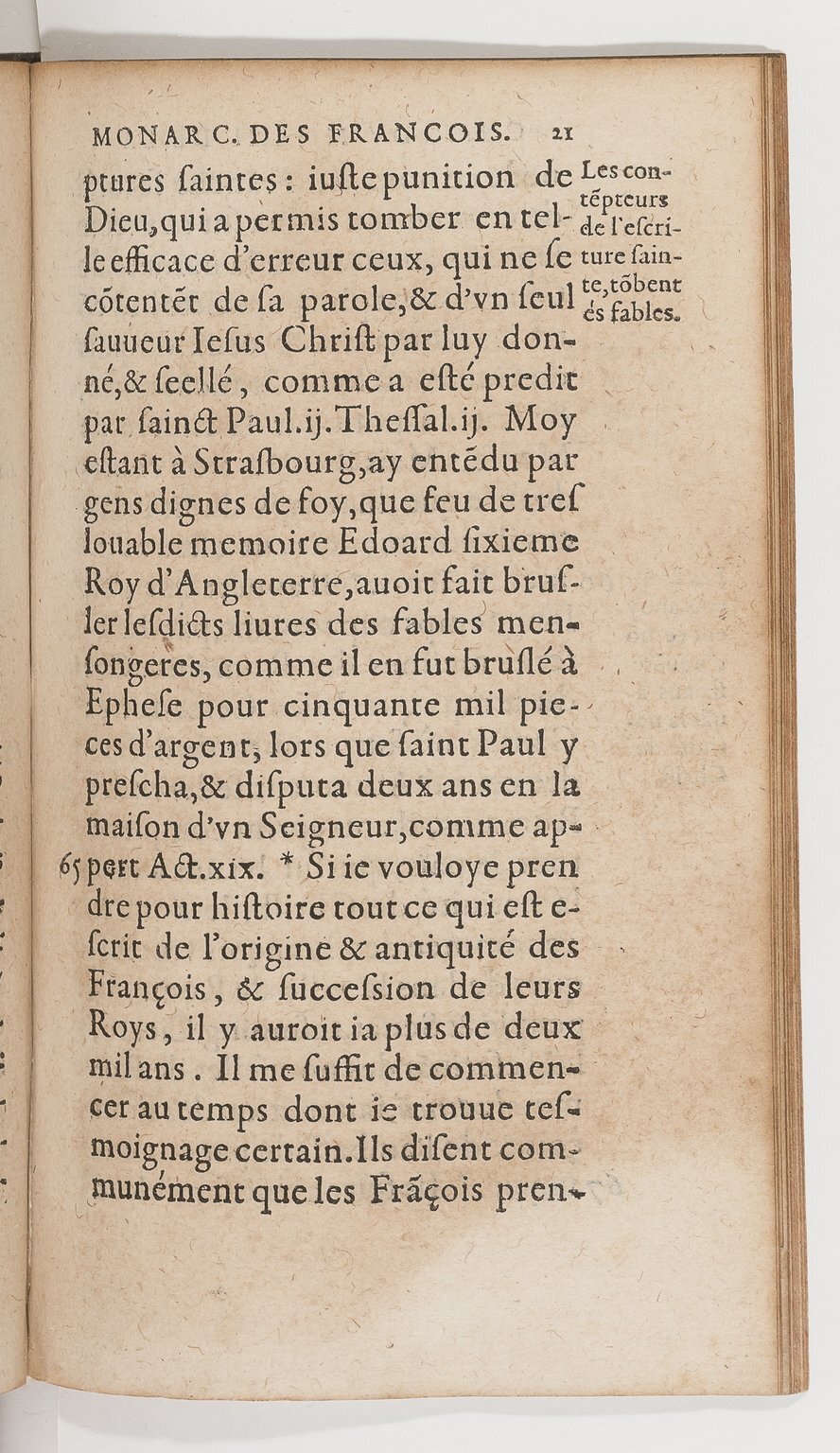 1583 - Galiot Corrozet - Trésor des histoires de France - BnF