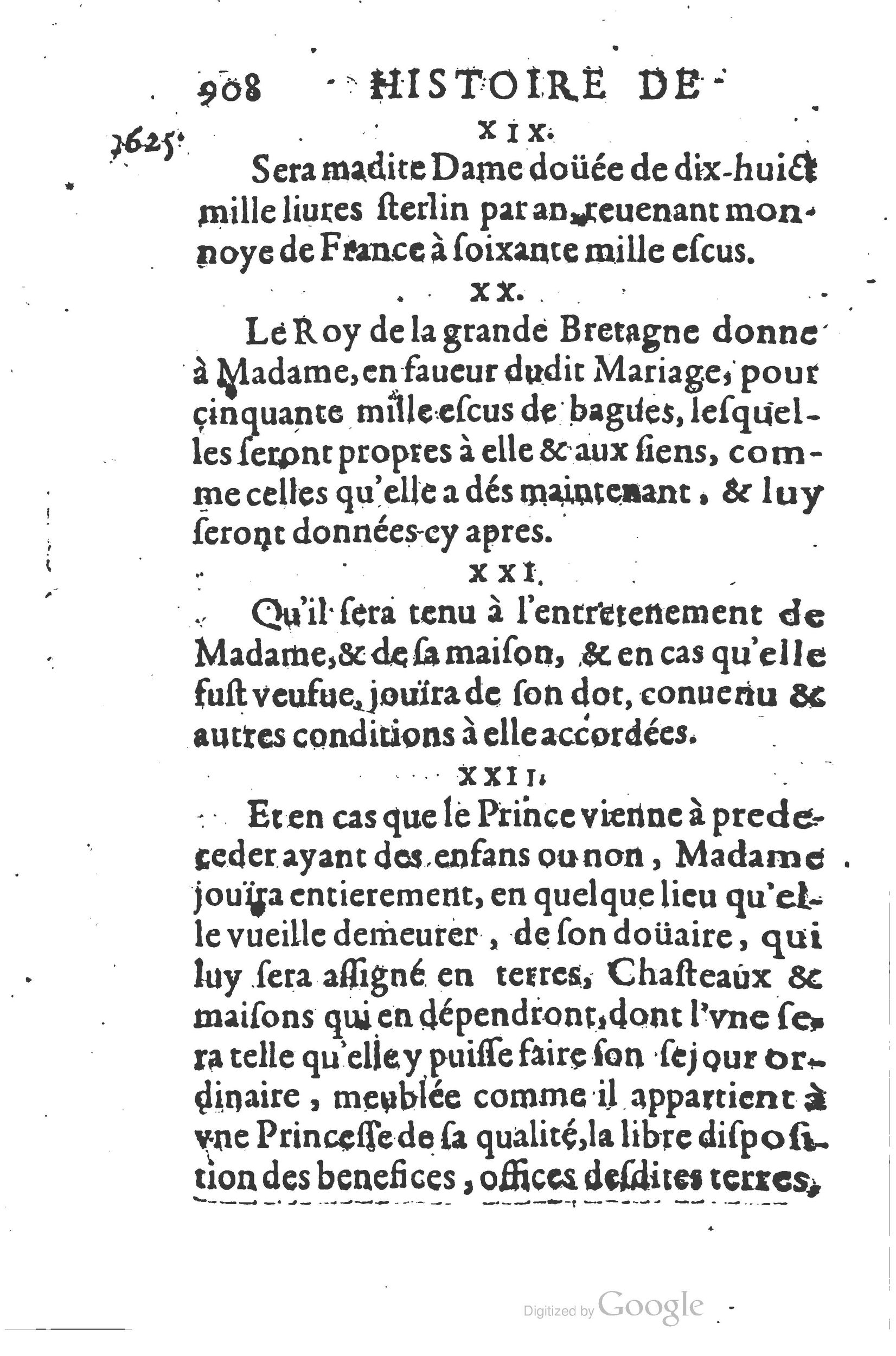 1626 - Joseph Bouillerot - Trésor de l’histoire générale de notre temps - BSB Munich