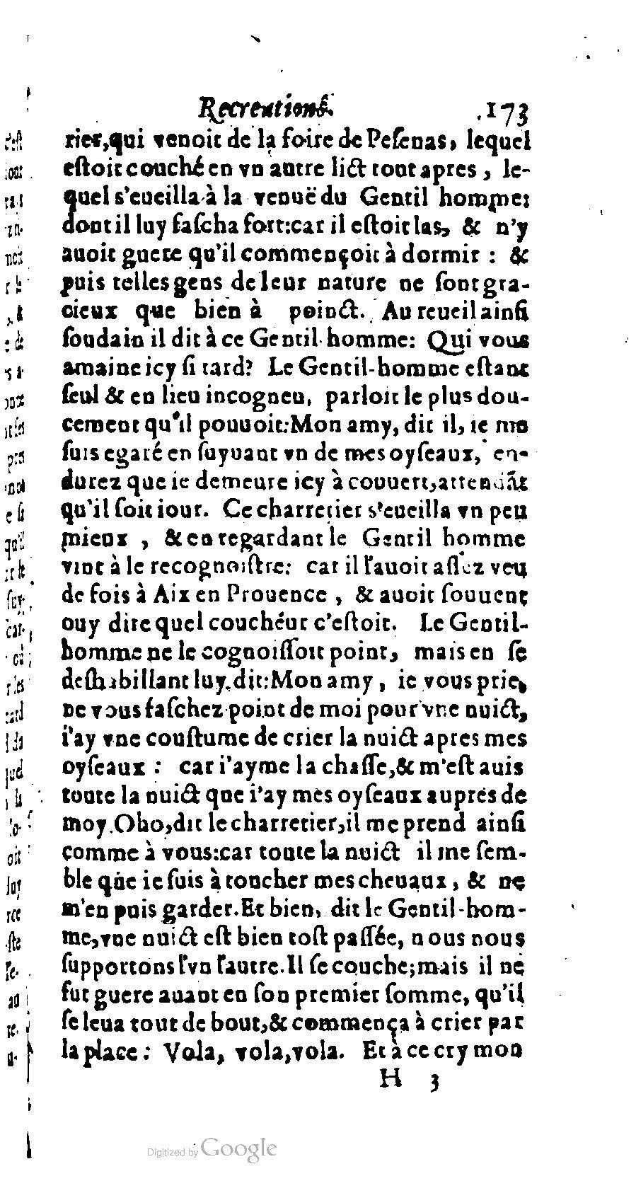 1611 - Romain de Beauvais - Trésor des récréations - BM Lyon
