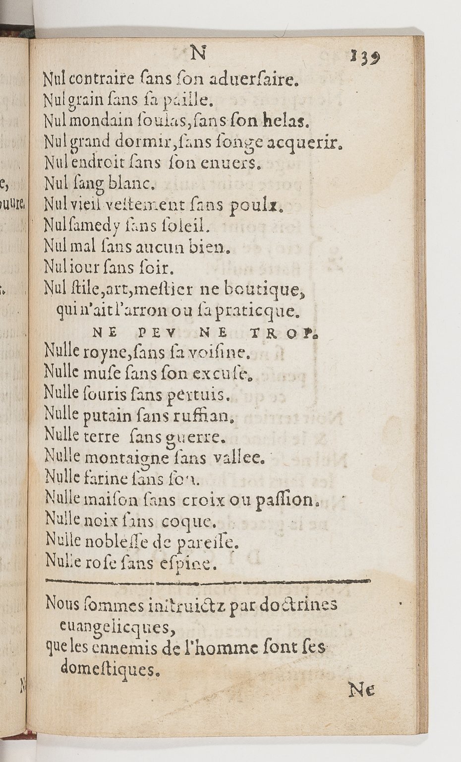 1577 - Jean d’Ogerolles - Trésor de sentences dorées - BnF Arsenal