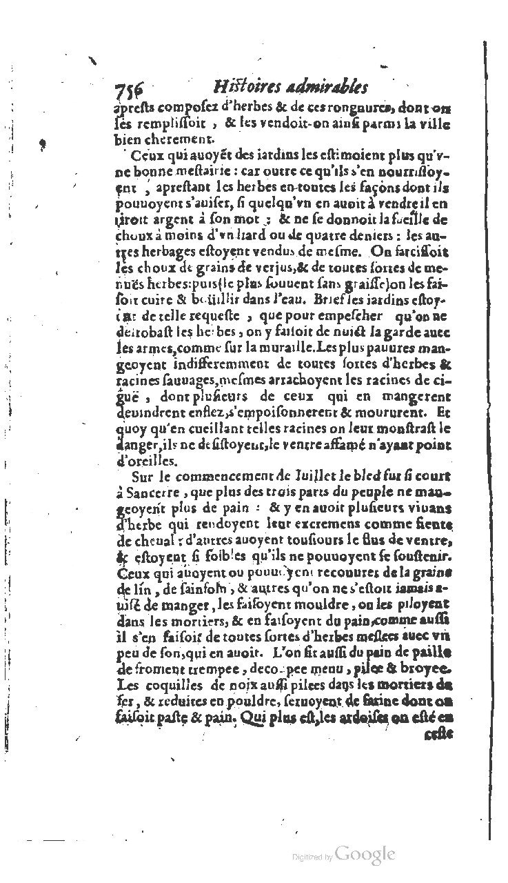 1610 - Paul Marceau - Trésor d’histoires admirables et mémorables - BSB Munich