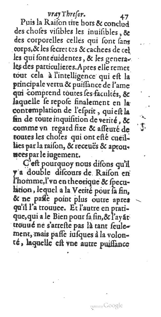 1615 - François Le Fèvre - Cabinet du vrai trésor - BCU Lausanne