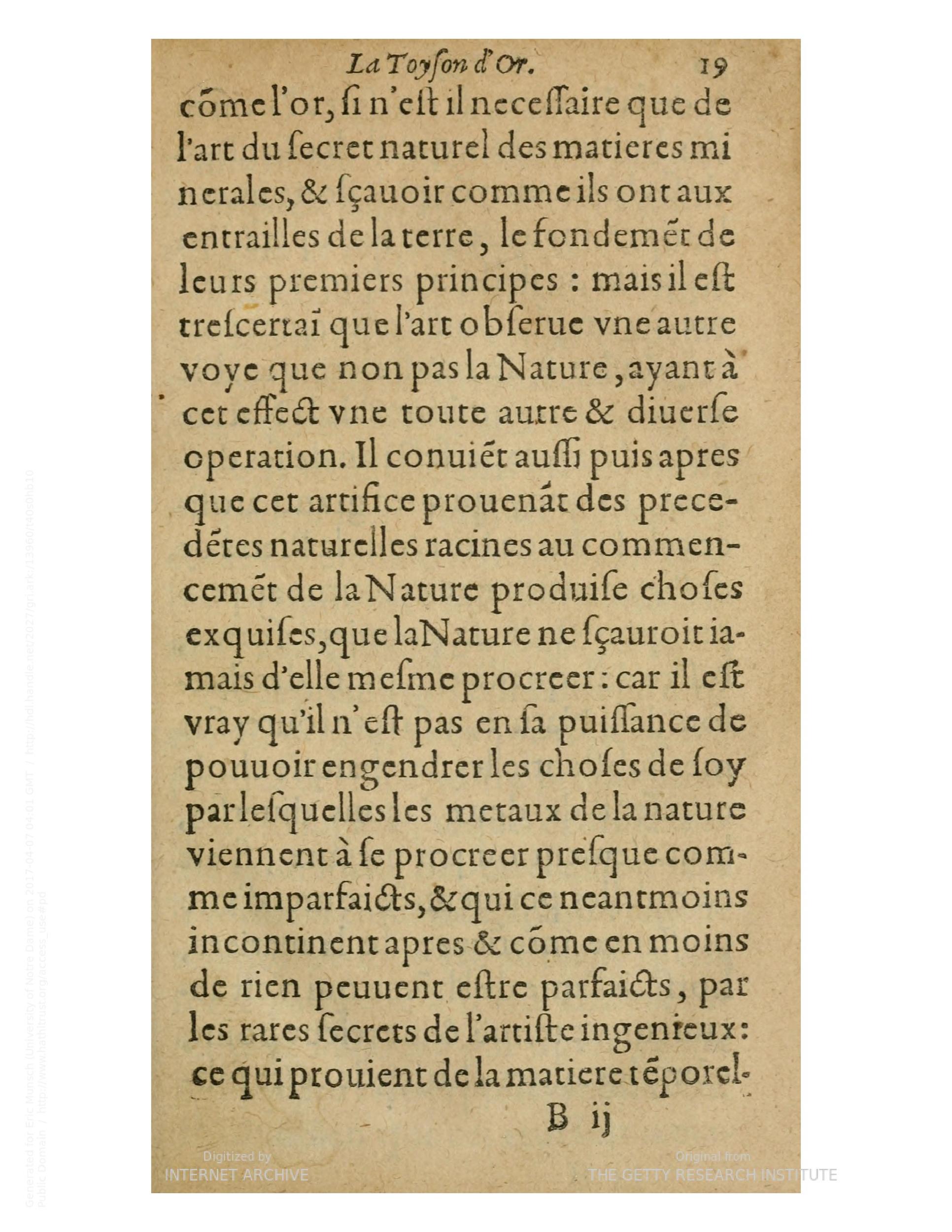 1612 - Charles Sevestre - Toison d’or ou la fleur des trésors - Getty Research Institute