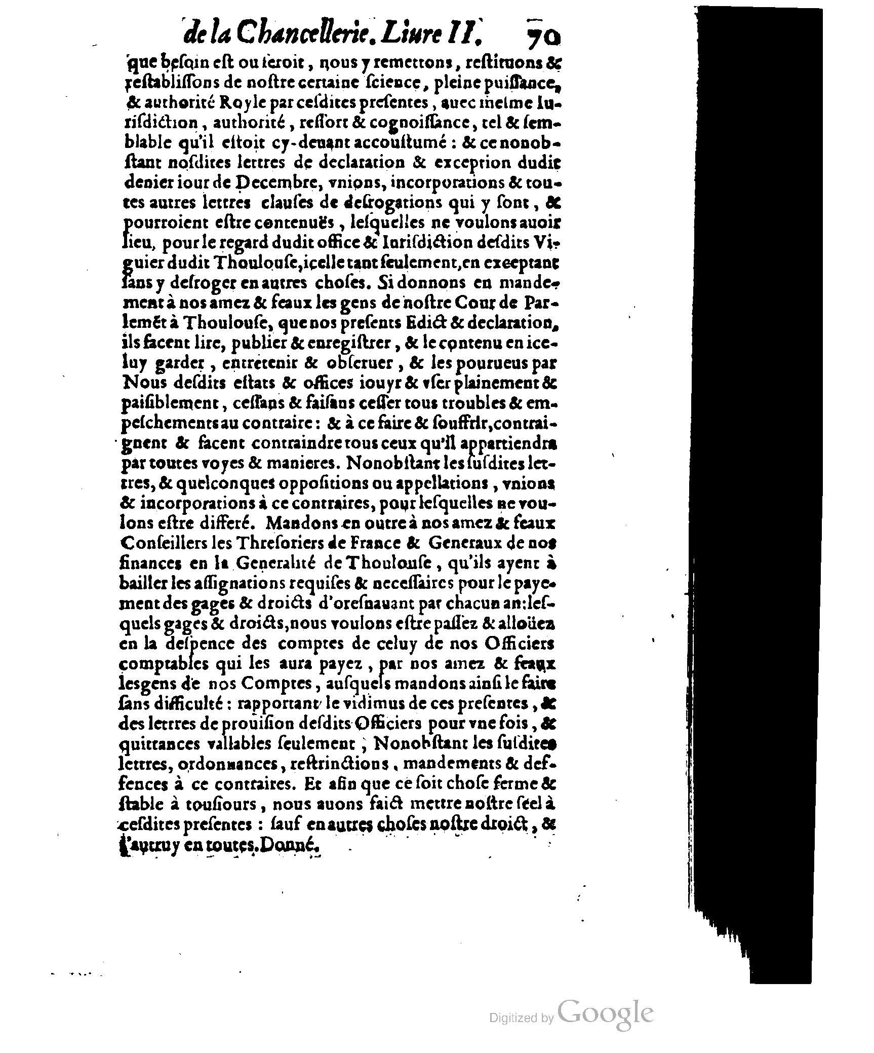 1614 - Jean Richer - Trésor du nouveau style et protocole de la chancellerie de France - BSB Munich