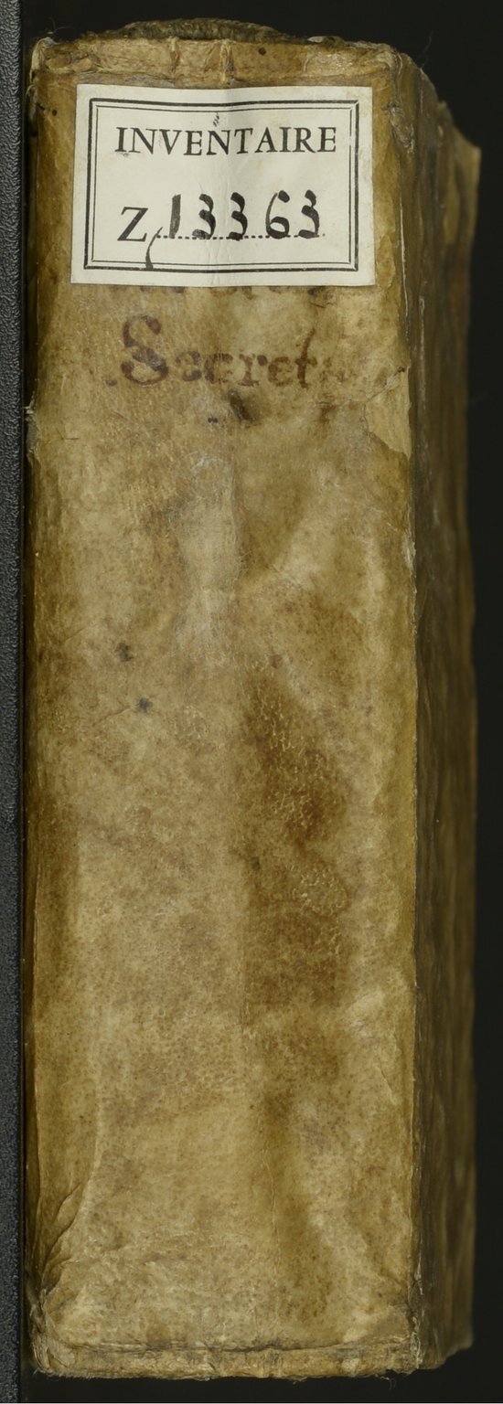 1624 - Jacques Cailloué - Secrétaire des secrétaires ou le Trésor de la plume française - BnF