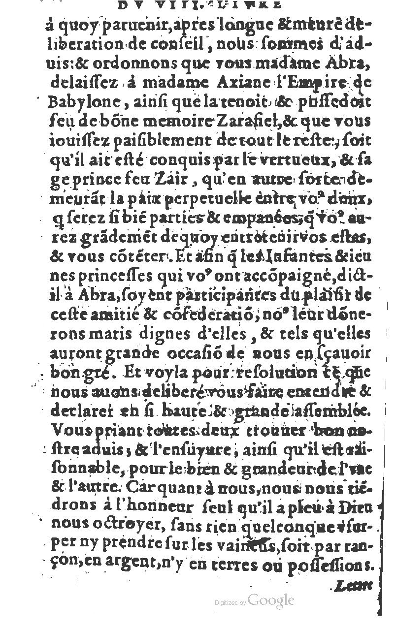 1582 - Jean Huguetan - Trésor des Amadis T. 1 - BM Lyon