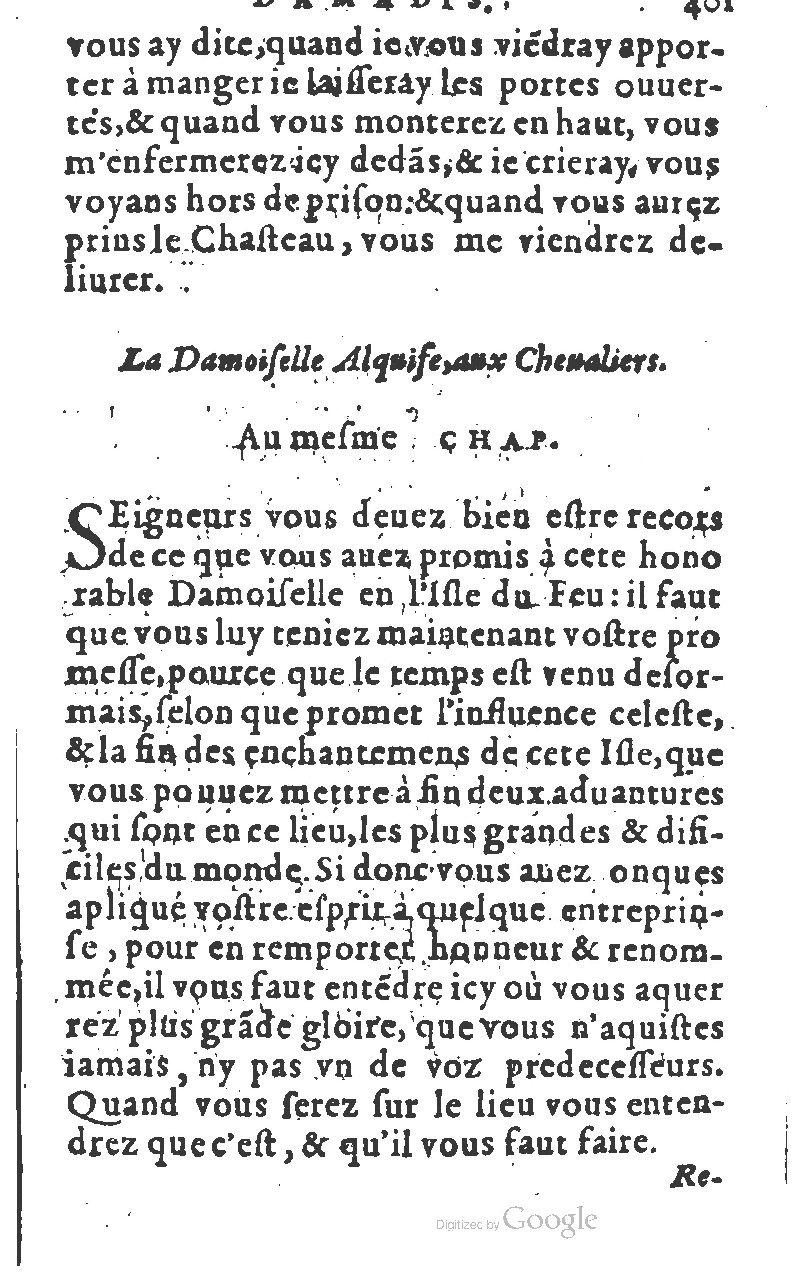 1582 - Jean Huguetan - Trésor des Amadis T. 1 - BM Lyon