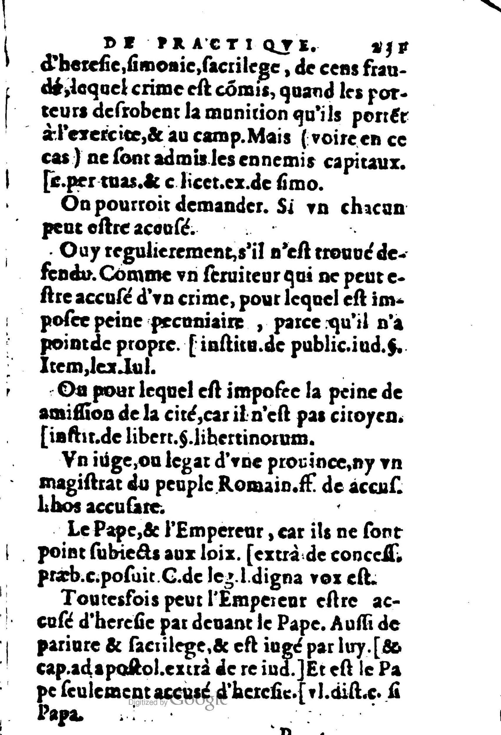1605 - Pierre Rigaud - Trésor de pratique pour les juges - BM Lyon 1605 - Pierre Rigaud - Trésor de pratique pour les juges - BM Lyon