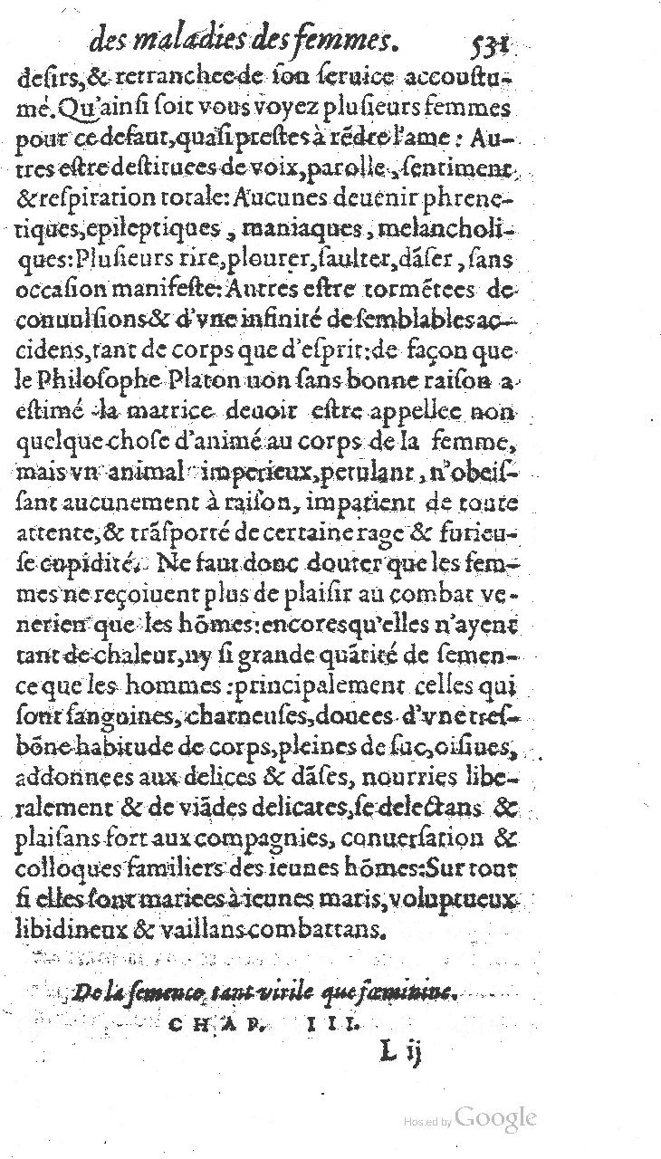 1585 - Jacques du Puis - Trésor des remèdes secrets pour les maladies des femmes - BnF