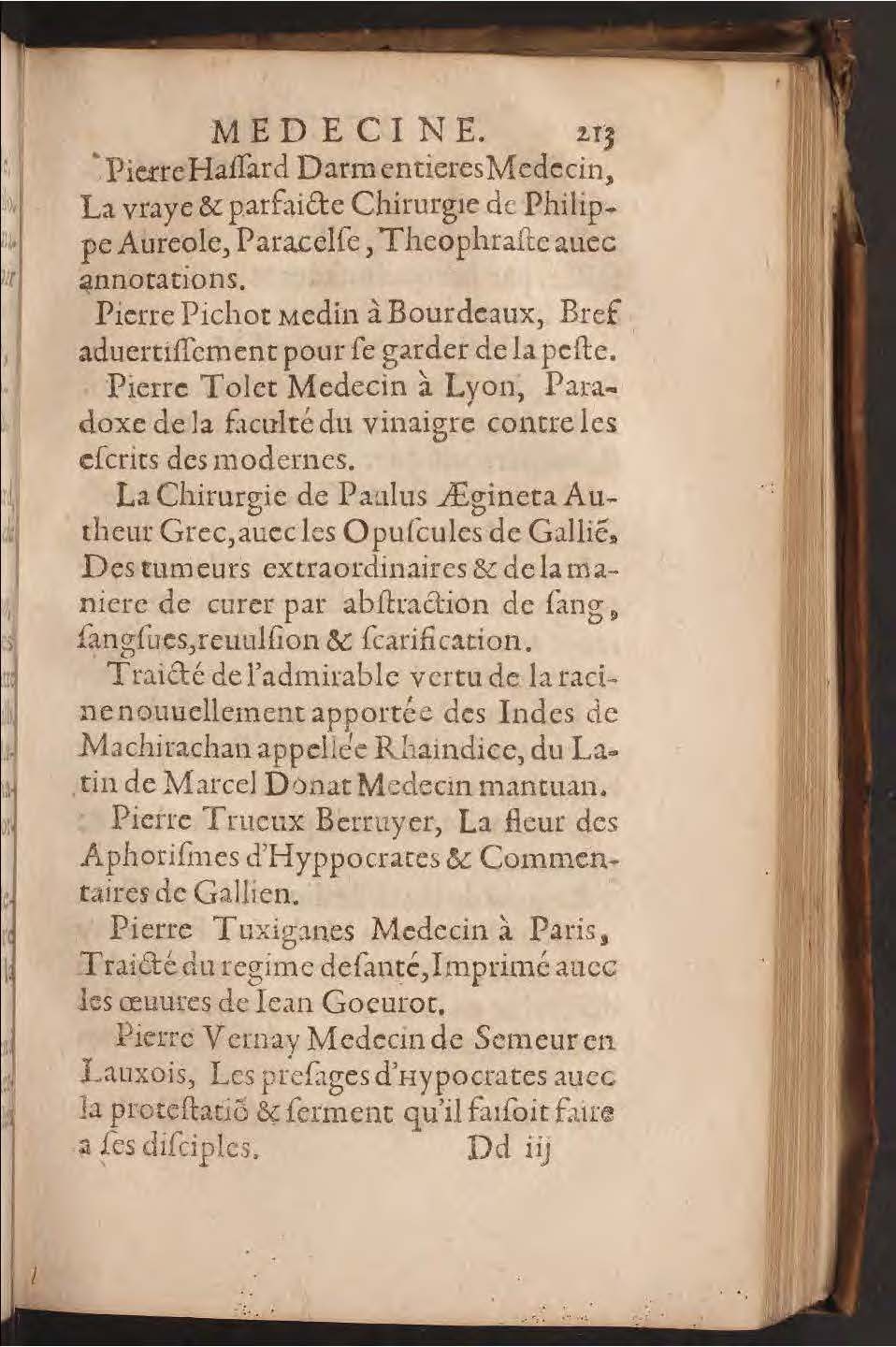 1602 - François Jacquin - Trésor des bons esprits français - BnF Arsenal