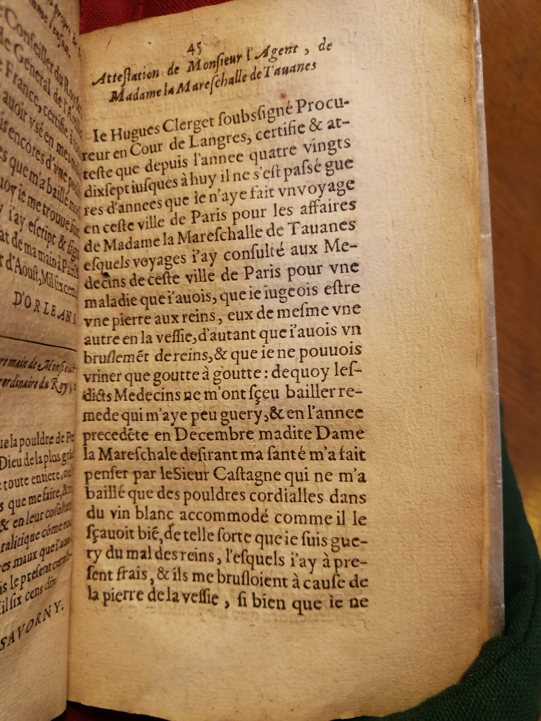 1611 - Charles Sevestre - Trésor philosophique de la médecine métallique - Bibliothèque Sainte-Geneviève