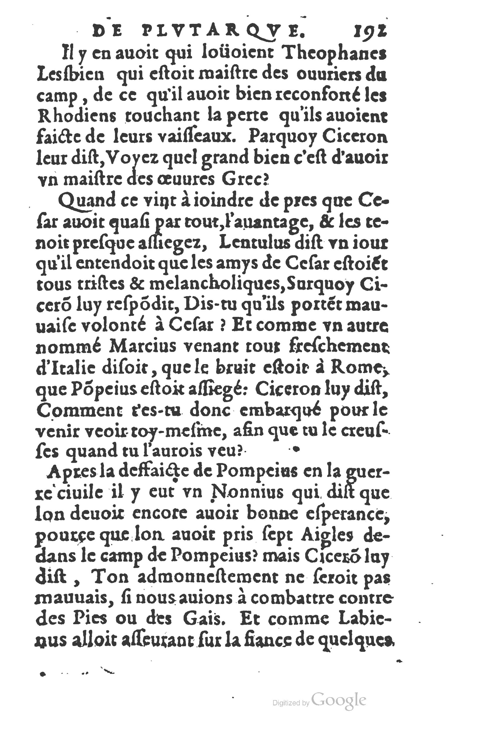 1577 - Claude Micard - Trésor des vies de Plutarque - BSB Munich 1577 - Claude Micard - Trésor des vies de Plutarque - BSB Munich