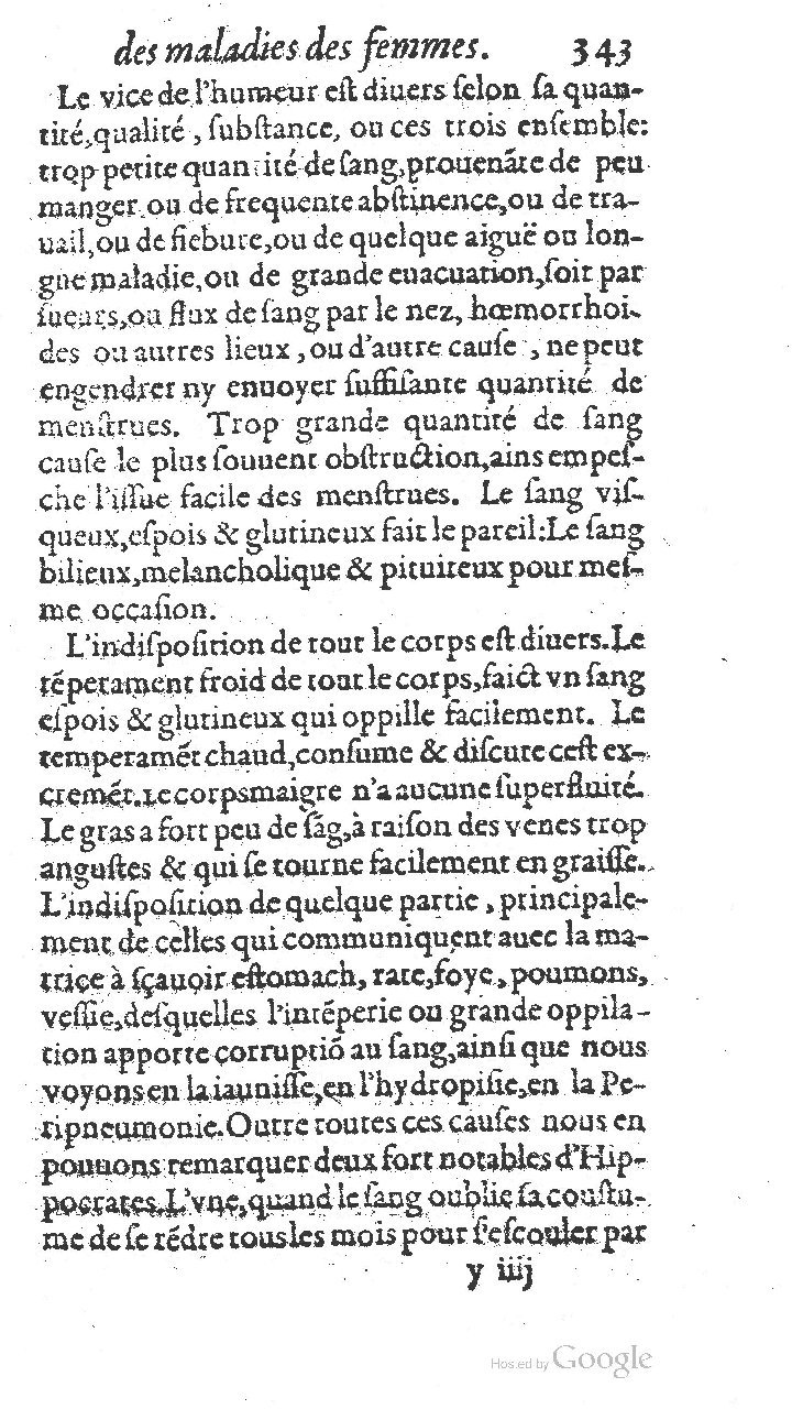 1585 - Jacques du Puis - Trésor des remèdes secrets pour les maladies des femmes - BnF