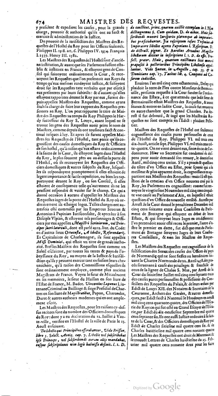 1629 - Veuve Nicolas Buon - Trésor du droit français (29620 T. 2) - BM Lyon