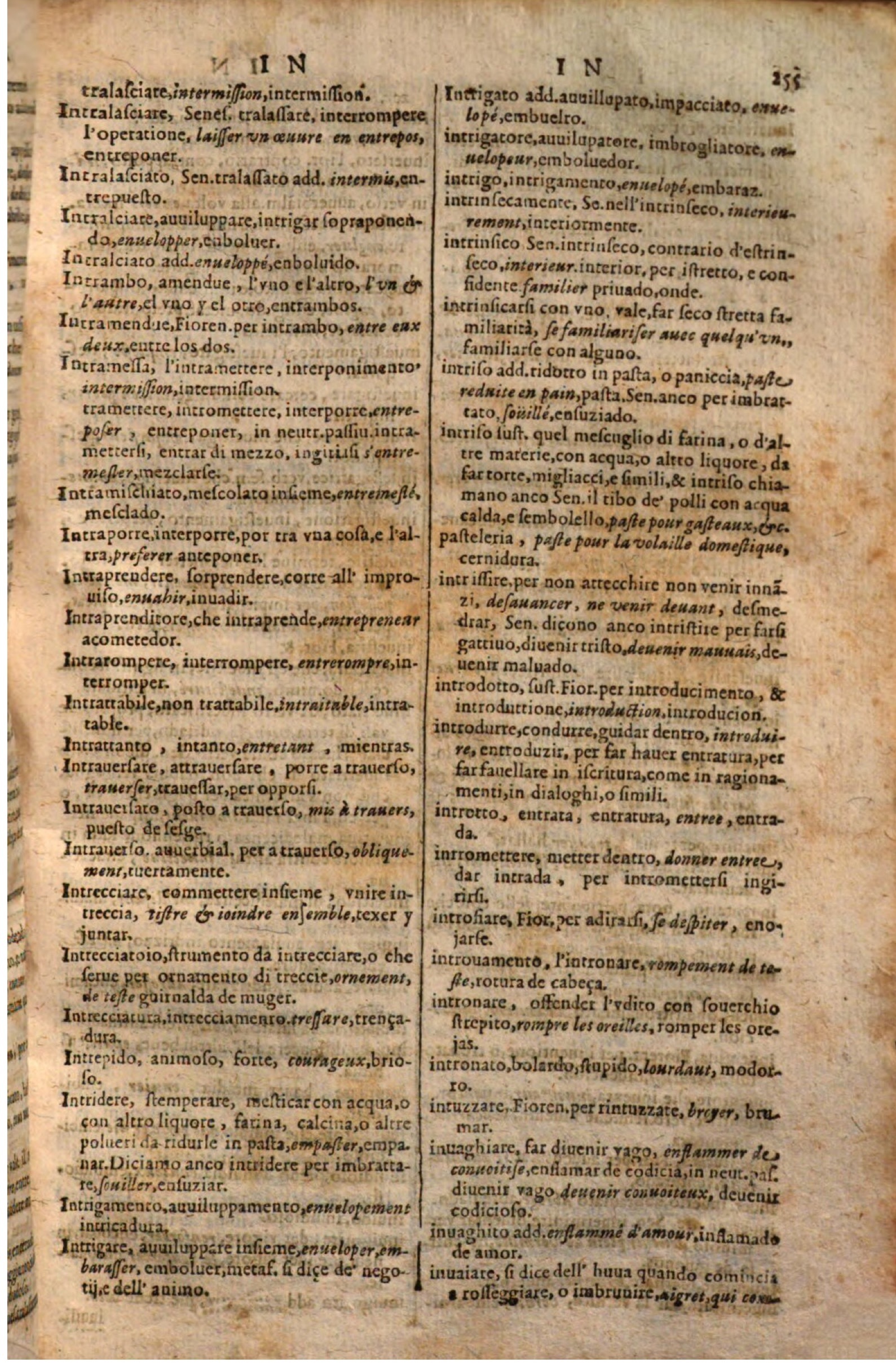 1644 - Jacques Crespin - Trésor des trois langues - Passau 1644 - Jacques Crespin - Trésor des trois langues - Passau