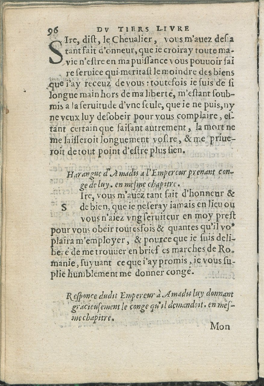 1559 - Pierre Regnard - Trésor des Amadis - Det KLG Copenhague
