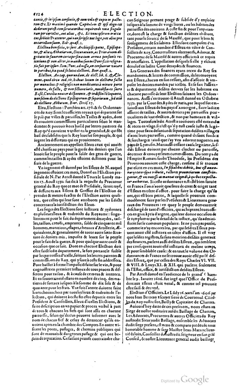 1629 - Veuve Nicolas Buon - Trésor du droit français (21754 T. 1) - BM Lyon